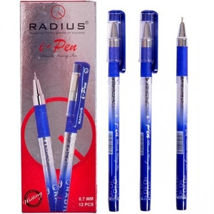 Ручка масляна синя 0.7 мм I-Pen Radius