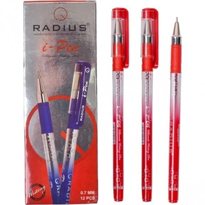 Ручка масляна червона 0,7 мм I-Pen Radius