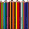 Олівці кольорові 24 кольори, супер м'які Smoothies b&p 2150-24 Marco