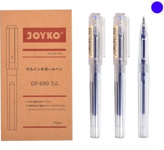 Ручка гелева синя 0,5 мм GP-690 Joyko