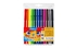 Фломастери 12 кольорів Super Washable 1690-12 Marco