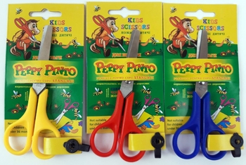 Ножницы детские для левшей, 13, 5 см, микс 51058L Peppy Pinto