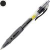Ручка гелевая автоматическая черная 0.5 мм с резиновым держателем GP- 265 Joyko
