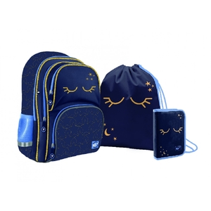 Набір S-30 Juno_Collection Sweet Dreams: пенал, сумка для взуття, рюкзак з ортопедичною спинкою 557630 Yes