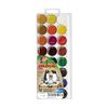 Акварельні фарби медові 24 кольори в пластиковому корпусі Зоо міні Луч 29С1692-08