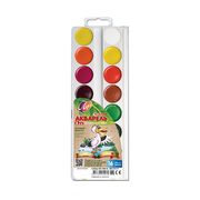 Акварельні фарби медові 16 кольорів в пластиковому корпусі Зоо міні Луч 29С1693-08