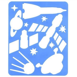 Трафарет, 20х16 см Космические аппараты 940360 1 Вересня