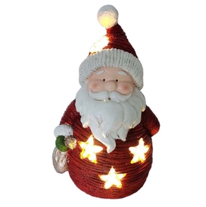 Новогодняя фигурка с LED-подсветкой, высота 46 см Дед Мороз 974206 Novogod'ko