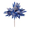 Квітка декоративна, розмір 40 см, синя Хризантема 973967 Novogod'ko