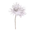 Квітка декоративна, розмір 40 см, срібна Хризантема 973968 Novogod'ko