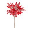 Квітка декоративна, розмір 24 см, червона Хризантема 973975 Novogod'ko