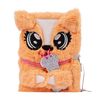 Блокнот А6, 80 сторінок в лінію, пухнаста обкладинка Fluffy Friends цуцик Ларсі 151695 Yes