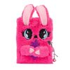 Блокнот А6, 80 сторінок в лінію, пухнаста обкладинка Fluffy Friends зайченя Орлі 151702 Yes