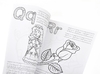 Раскраска с прописями Alphabet 1 Вересня