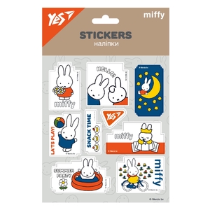 Набор наклеек: 2 листа 13х15 см Miffy 1 955373 Yes