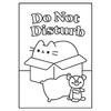 Раскраска с наклейками А4, 8 страниц, мягкая обложка Pusheen 743229 Yes