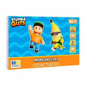 Пластилін 8 кольорів, 160 г Stumble Guys 540708 Yes