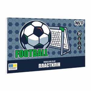 Пластилин 24 цвета, 480 г Football 540716 Yes