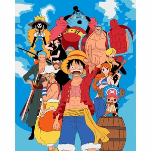 Картина по номерах, 40х50 см One Piece Great Adventure 955802 Yes