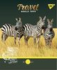 Тетрадь в линию 48 листов, цветная обложка, дизайн: Wild Animals 764381 Yes