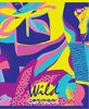 Зошит в лінію 48 аркушів, кольорова обкладинка, дизайн: Wild Animals Neon 764369 Yes