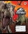 Тетрадь в линию 96 листов, цветная обложка, дизайн: Jurassic World. Genetic Failure Yes 765410