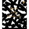 Зошит в лінію 96 аркушів, кольорова обкладинка, дизайн: Black Abstract Yes 765308