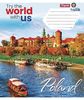 Зошит в клітинку 36 аркушів, кольорова обкладинка, дизайн: World with us 1 Вересня 765937