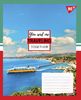Тетрадь в линию 60 листов, цветная обложка, дизайн: Travel Yes 766081