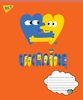 Зошит в лінію 36 аркушів, кольорова обкладинка, дизайн: Ukraine Yes 766227