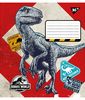 Зошит в лінію 12 аркушів, кольорова обкладинка, дизайн: Jurassic world Yes 766289