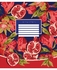 Тетрадь в линию 96 листов, цветная обложка, дизайн: Floral series 1 Вересня 766500