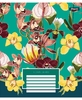Тетрадь в линию 96 листов, цветная обложка, дизайн: Floral series 1 Вересня 766500