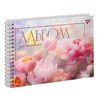 Альбом для рисования А4, 20 листов, 100 г/м2, микс Tulips 130564 Yes