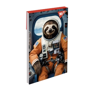 Блокнот А7, 48 страниц в клетку, картонная обложка, микс Creative animals 151986 Yes