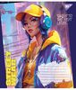 Тетрадь в клетку 18 листов, цветная обложка, дизайн: Street wear Yes 766974