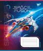 Зошит в клітинку 36 аркушів, кольорова обкладинка, дизайн: Space fusion 767070 Yes