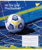 Тетрадь в клетку 24 листа, цветная обложка, дизайн: Hit the goal Yes 767290