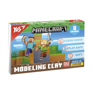 Пластилин 8 цветов, 160 г Minecraft 540656 Yes