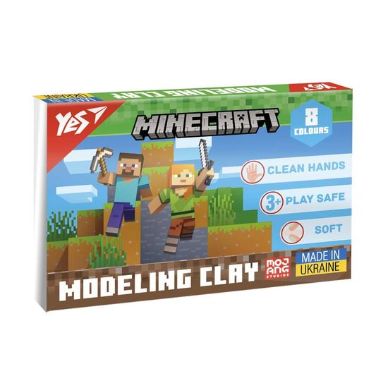 Пластилин 8 цветов, 160 г Minecraft 540656 Yes Пластилин 8 цветов, 160 г Minecraft 540656 Yes