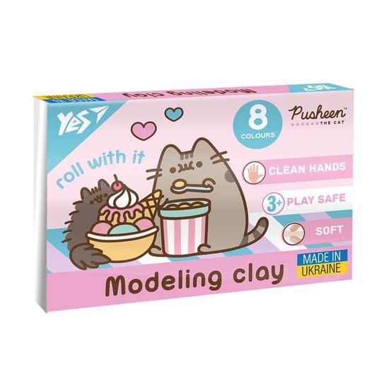 Пластилин 8 цветов, 160 г Pusheen 540657 Yes Пластилин 8 цветов, 160 г Pusheen 540657 Yes