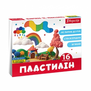 Пластилін, 16 кольорів, 320 г Zoo Land 540676 1 Вересня
