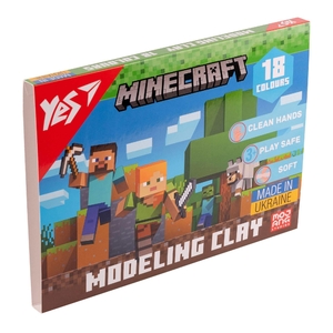 Пластилин, 18 цветов, 360 г Minecraft 540678 Yes