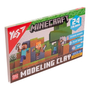 Пластилин, 24 цвета, 480 г Minecraft 540682 Yes