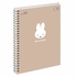Книга канцелярская А4, 80 страниц в клетку, обложка картон мягкий Miffy 152271 Yes