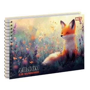 Альбом для рисования А4, 30 листов, 100 г/м2 Fox 130625 Yes