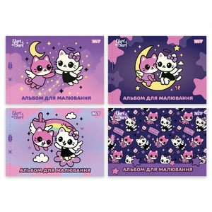 Альбом для рисования А4, 12 листов с перфорацией, 100 г/м2, микс Magical Friendship 130646 Yes