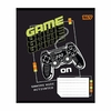 Зошит в косу лінію 12 аркушів, кольорова обкладинка, дизайн: Game Yes 768666