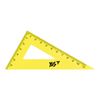 Трикутник прямокутний неоновий 11 см YES