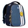 Рюкзак школьный каркасный Smiley World H-100 Yes, ортопедическая спинка, система крепления лямок, светоотражающие элементы